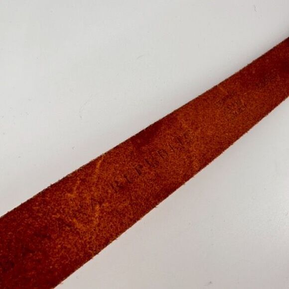 Vintage Banana Republic Women's Genuine Leather Buckle Waist Belt Brown Medium - Picture 9 of 14